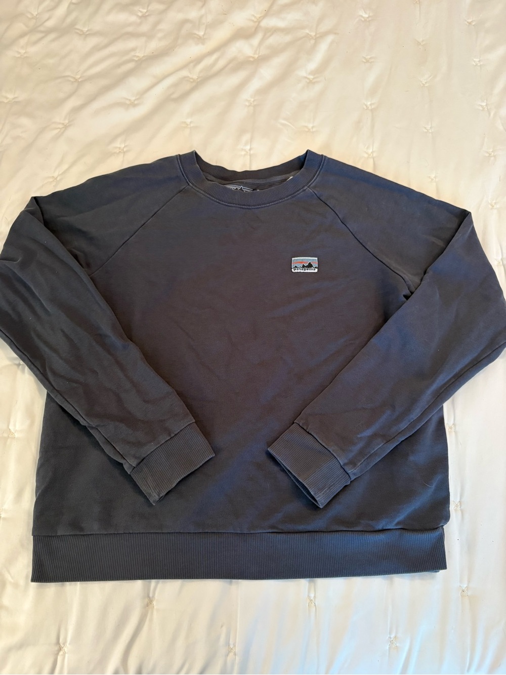 Patagonia Men's Dark Navy Crewneck Sweatshirt